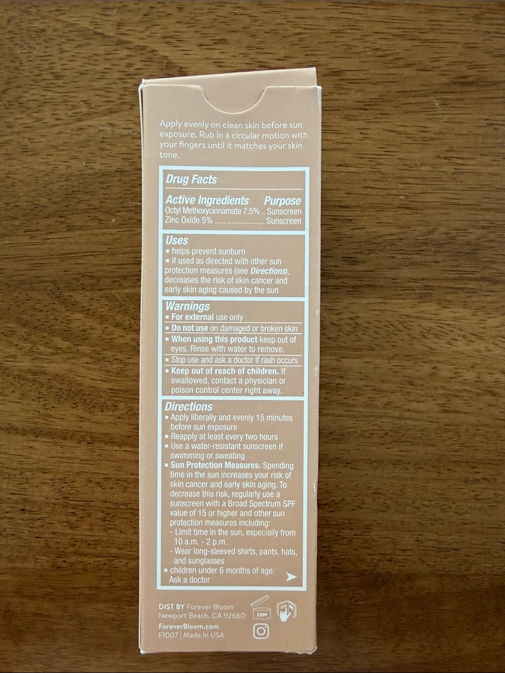 Forever Bloom Biomimic Foundation - Medium - Picture 7 of 10